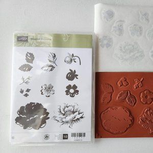 Stampin Up Stippled Blossoms